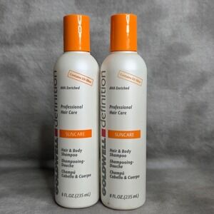 (X2) Goldwell Definition Suncare Hair‎ & Body Shampoo 8.4 oz